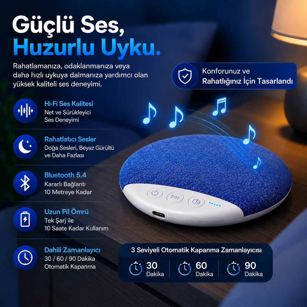Yastık Altı Hoparlör